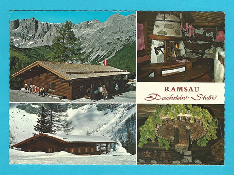 AK Ramsau am Dachstein. Berghotel Dachstein. Inh. Hans Walcher.