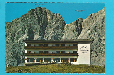 AK Ramsau am Dachstein. Berghotel Dachstein. Inh.: Hans Walcher.