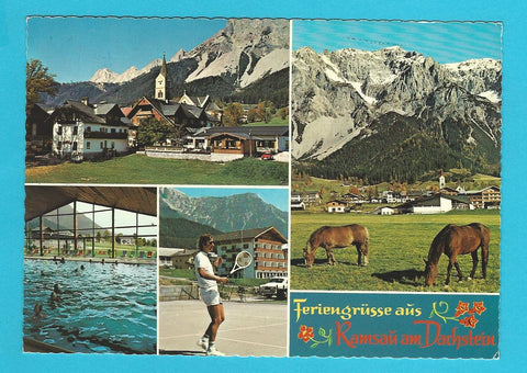AK Feriengrüsse aus Ramsau am Dachstein.