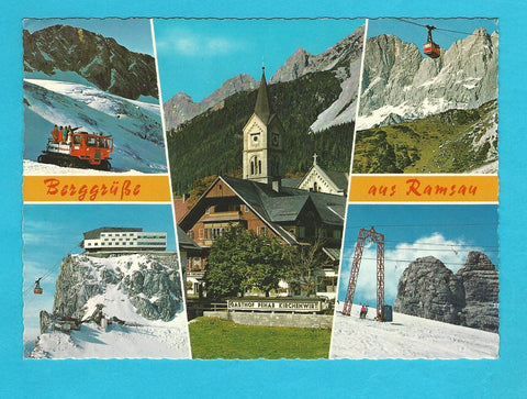 AK Berggrüße aus Ramsau.