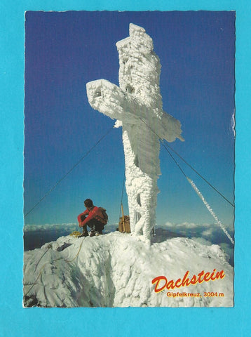 AK Dachstein - Gipfelkreuz.