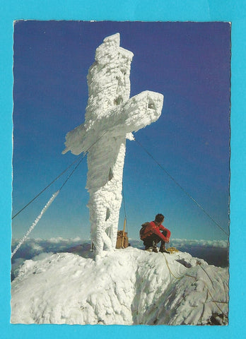 AK Dachstein - Gipfelkreuz.