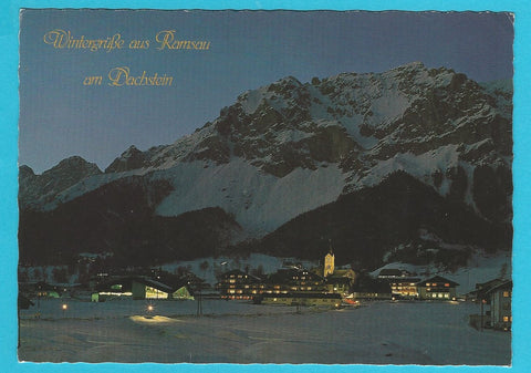 AK Wintergrüße aus Ramsau am Dachstein.