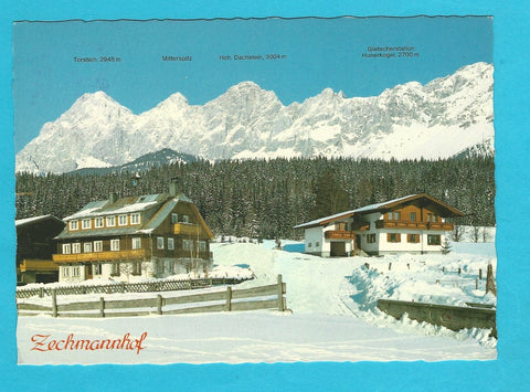 AK Ramsau am Dachstein. Zechmannhof. J. u. W. Stocker. Vorberg 25.