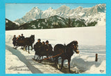 AK Schlittenfahrt am Dachstein.