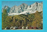 AK Parkplatz der Hochalpenstraße Ramsau. Dachstein, mit Dachsteinsüdwänden.