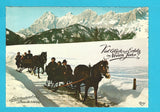 AK Schlittenfahrt am Dachstein.