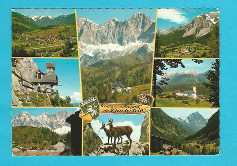 AK Grüße aus der Bergwelt des Dachsteins.