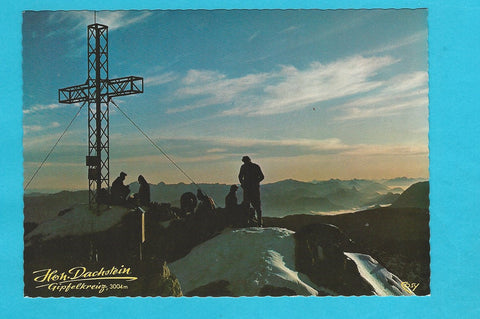 AK Hoher Dachstein. Gipfelkreuz.