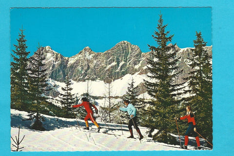 AK Schiwandern und Schilanglauf. Langlaufzentrum Dachstein. Ramsau.
