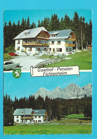 AK Ramsau am Dachstein. Pension Fichtenheim.