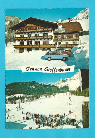 AK Ramsau am Dachstein. Pension Stoffenbauer. Bernhard Schrempf.