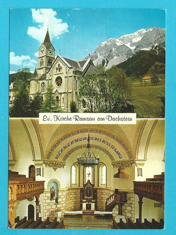 AK Ramsau am Dachstein. Ev. Kirche.