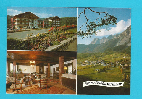 AK Ramsau am Dachstein. Hotel Restaurant Matschner. Bes. M. u. D. Knaus.