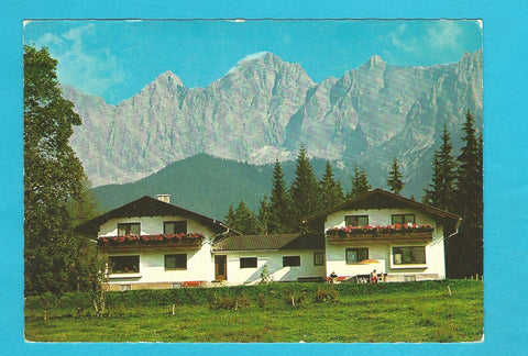 AK Ramsau am Dachstein. Vorberg 271. Haus Morgensonne. Hilde u. Ferdinand Drosg.