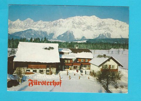 AK Ramsau am Dachstein. Vorberg 21. Bauernpension Fürsterhof.