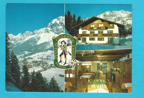 AK Ramsau am Dachstein. Pension Erzherzog Johann. Bes. J. u. U. Walcher.