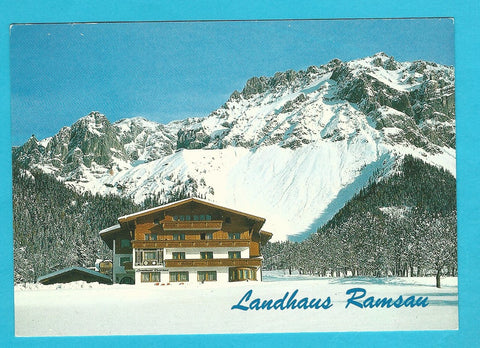 AK Ramsau am Dachstein. Landhaus Ramsau. Familie Walcher.