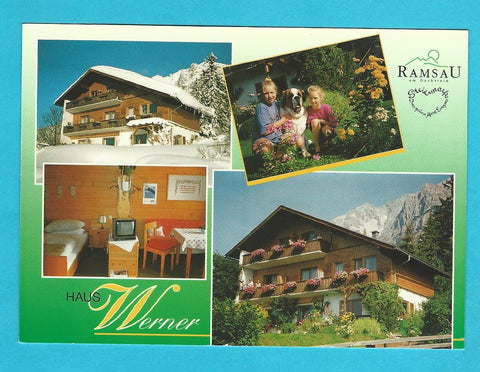 AK Ramsau am Dachstein Nr. 176. Haus Werner. W. u. H. Simonlehner.