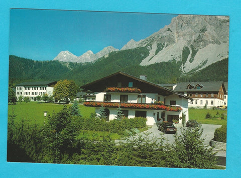 AK Ramsau am Dachstein Nr. 201. Haus Margit. Frühstückspension Hans und Margit Reiter.