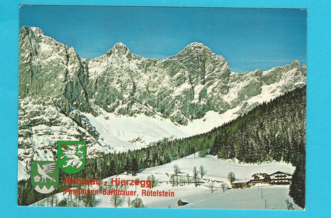 AK Ramsau. Hierzegg. Pensionen Bartlbauer, Rötelstein.