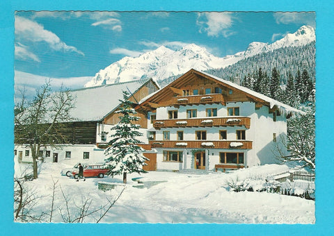 AK Ramsau am Dachstein. Pension Timmelbauerhof. Besitzer: Herbert Fischbacher.