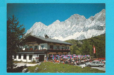 AK Ramsau am Dachstein. Gasthof Hunerkogel. Inh.: G. u. V. Reinbacher.