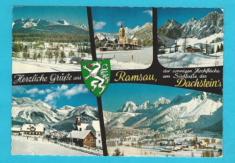 AK Herzliche Grüße aus Ramsau.