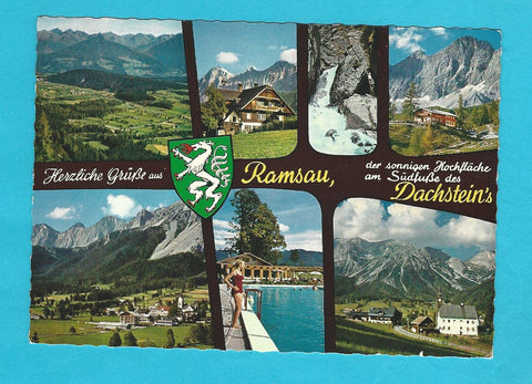 AK Herzliche Grüße aus Ramsau.