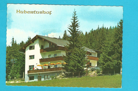 AK Ramsau am Dachstein Nr. 165. Gasthof und Pension Hubertushof. Bes.: W. u. H. Habring.