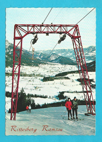 AK Ramsau am Dachstein. Schilift Rittesberg.