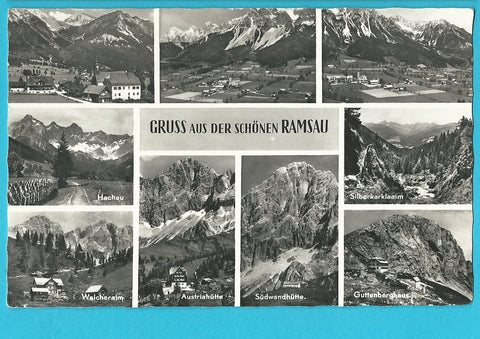 AK Gruss aus der schönen Ramsau.
