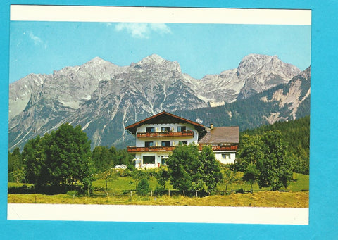 AK Ramsau am Dachstein. Gasthof Pension Sonnenhügel. Inhaber: L. u. M. Moosbrugger.