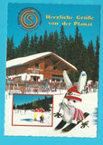 AK Alpine Ski-Weltmeisterschaften 1982 Schladming/Haus. Herzliche Grüße von der Planai.