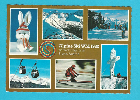 AK Alpine Ski-Weltmeisterschaften 1982 Schladming/Haus.