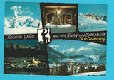 AK Herzliche Grüße aus der Berg- und Schistadt. Schladming.