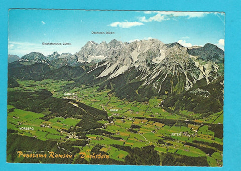 AK Panorama Ramsau.
