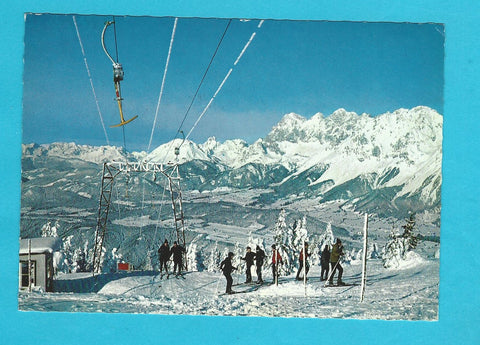 AK Märchenwiesenlift. Planai. Blick gegen Dachstein.