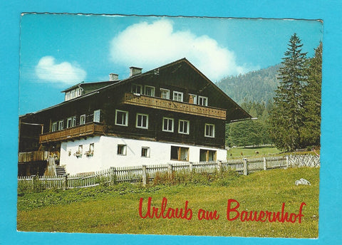 AK Ramsau 84. Familie H. M. Schrempf. Kramlhof.