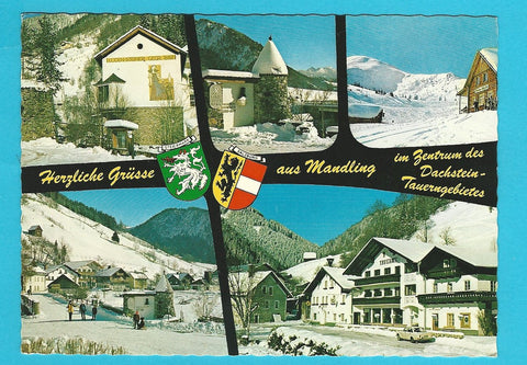 AK Herzliche Grüsse aus Mandling.