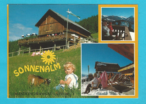AK Mandling 19. Sonnenalm. Familie Höflehner - Kirchgasser.