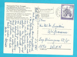 AK Ramsau 233. Alpengasthof Peter Rosegger mit Alpinschule Dachstein.