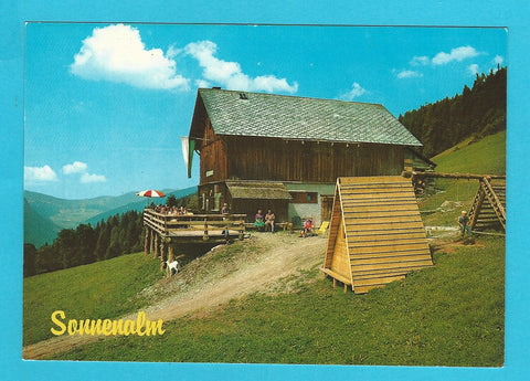 AK Mandling 19. Sonnenalm. Am Rittisberg-Rundweg Nr. 5. Familie Höflehner.