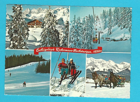 AK Schigebiet Rohrmoos-Hochwurzen.