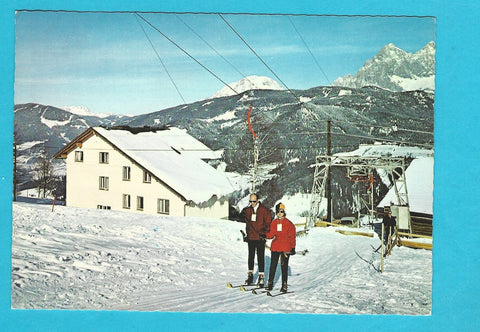 AK Schladming. Rohrmoos 28. Pension Alpenhof. Inhaber: Anton Stocker.