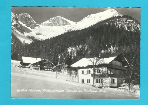 AK Ramsau am Dachstein. Gasthof Feisterer. (1966)