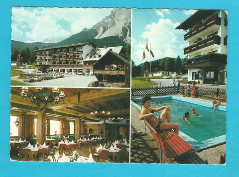 AK Ramsau am Dachstein. Gasthof Restaurant Knollhof. M. u. Ch. Walcher.