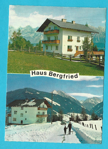 AK Schladming. Haus Bergfried. Fam. Pilz.