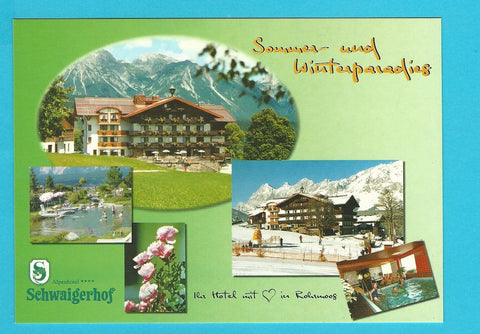AK Schladming/Rohrmoos. Alpenhotel Schwaigerhof Familie Stocker. Schwaigerweg 19.