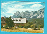 AK Alpengasthof Moser mit Dachsteingruppe.